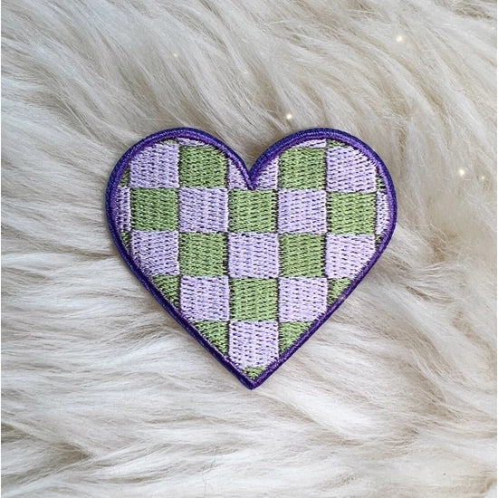 Checker Heart Patch