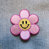 Smiley Daisy Patch