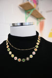Colorful Daisy Necklace
