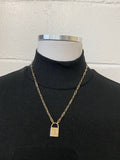 Lock Letter Necklace
