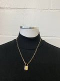 Lock Letter Necklace