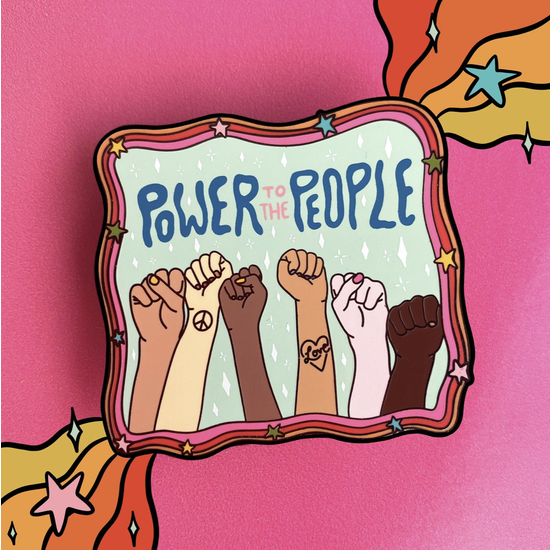 Power to the People Pin